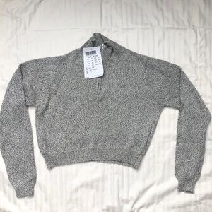 SOLD Brandy Melville Grey Novella Sweater